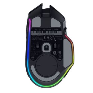 Razer Basilisk V3 Pro - Ergonomic Wireless Gaming Mouse, Razer HyperSpeed Wireless, Bluetooth, Speedflex Cable USB Type C, Razer Chroma RGB, Focus Pro 30K Optical Sensor, 30000DPI, Optical Mouse Switches Gen-3, 4-way Razer HyperScroll tilt wheel