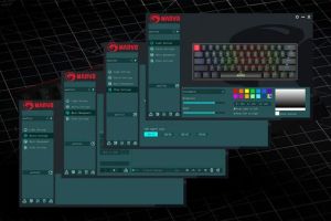 Marvo механична геймърска клавиатура Gaming Mechanical keyboard Saber 61 KG933G White - 61 keys, Red Switches [Linear]