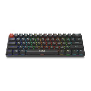 Marvo механична геймърска клавиатура Gaming Mechanical keyboard Saber 61 KG933G - 61 keys, Red Switches [Linear]