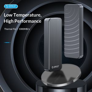 Orico Storage - Case - M.2 NVMe M key - USB3.1 Gen2 Type-C, 10Gbps - HM2-G2-BK