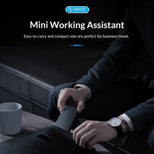 Orico Storage - Case - M.2 NVMe M key - USB3.1 Gen2 Type-C, 10Gbps - HM2-G2-BK