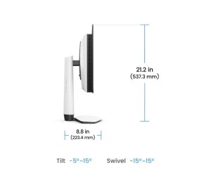 Монитор BenQ EX271UZ 27" 4K 166 PPI 240Hz MOBIUZ OLED Gaming Monitor, EX271UZ WHITE