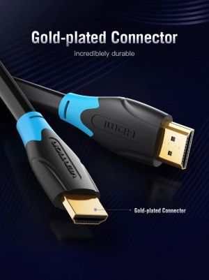 Vention Кабел HDMI v2.0 M / M 4K/60Hz Gold - 12M Black - AACBM