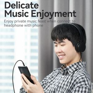 Vention 3.5mm Audio Cable  M/M Cotton Braided 1.0m - BAWBF