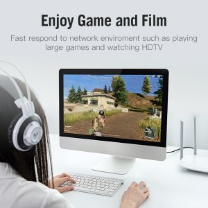 Vention Кабел LAN SSTP Cat.7 Patch Cable - 5M Black 10Gbps - ICDBJ