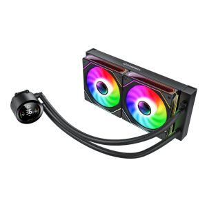 Gamemax водно охлаждане Water Cooling IceBurg 240 Digital Black - Addressable RGB