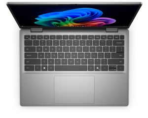 Лаптоп Dell Latitude 5455, Snapdragon X Plus X1P-64-100 (10 cores up to 3.4 GHz, NPU up to 45TOPS), 14.0" FHD+ (1920x1200) 300 nits, 16 GB, LPDDR5x, 8448 MT/s, 512 GB SSD PCIe M.2, Intel Integrated, FHD IR Cam and Mic, Wi-Fi 7, Backlit Kb, Win 11 pro, 3Y 