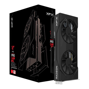 XFX SWIFT AMD Radeon RX 9060 Gaming Edition with 8GB GDDR6 HDMI 2xDP, AMD RDNA 4, black box, SI ONLY