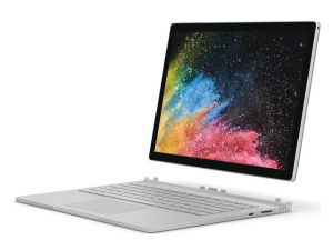 Реновиран лаптоп Microsoft Surface Book 2 1703 13.3``, 3000 x 2000, IPS, Intel Core i7‑8265U (8-мо поколение), 16 GB DDR3, 512 GB m.2 NVMe, клас А-