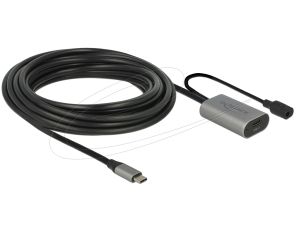 Delock Active extension cable USB-C to USB-C female 5m