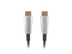 Кабел Lanberg HDMI M/M v2.0 cable 30m optical black aoc