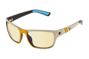 GUNNAR Borderlands Ripper Computer Glasses - Bandit Smoke - Amber