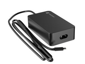 Адаптер Natec Natec Laptop Charger Grayling GAN USB-C 65W for laptops, tablets, phones