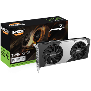 INNO3D GeForce RTX 5070 Twin X2 OC 12GB GDDR7 192-bit HDMI 3x DP