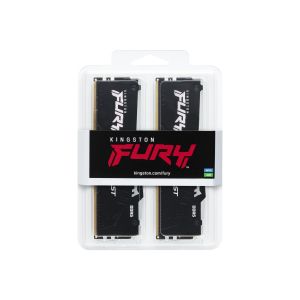 Memory Kingston FURY Beast Black RGB 64GB(2x32GB) DDR5 5600MHz CL40