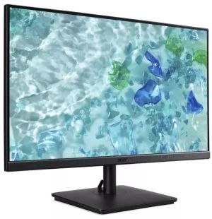 Монитор Acer Vero V247YGbmipx, 23.8'' FHD (1920x1080) IPS, ZeroFrame, 120Hz, 4ms (GTG), AdaptiveSync, 250nits, HDMI,Speakers, DP, VGA, Audio In/Out, VisionCare 2.0, Energy Class C, Black, 3Y
