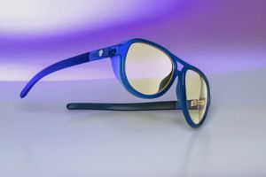 GUNNAR Alienware Roswell Computer Glasses - Conspiracy Blue - Amber