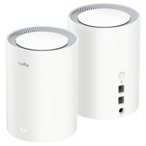 Cudy M3000, 2-pack, AX3000 Dual Band, 2.4/5 GHz, 574 -  2402 Mbps