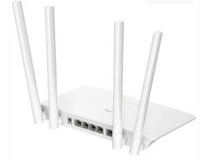 Безжичен рутер Cudy WR300S N300  802.11b/g/n,300Mbps/ 2.4GHz, 5 × 10/100Mbp, 4 × 5dBi fixed антени