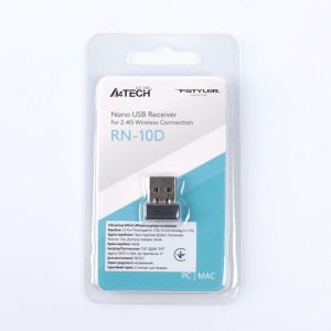 A4Tech Nano Receiver RN-10D USB 2.4GHz Receiver for A4Tech and F-Styler Mice