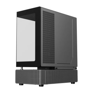 Gamemax Case ATX - N90 BG - Addressable RGB, Modular Dual-Chamber
