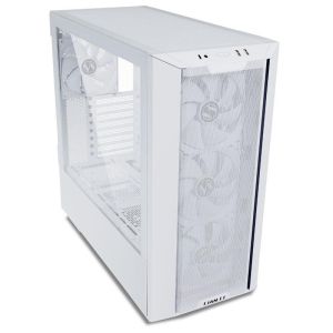 Case Lian Li LANCOOL III Mid-Tower, Tempered Glass, White