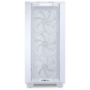 Case Lian Li LANCOOL III Mid-Tower, Tempered Glass, White