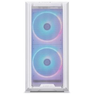 Case Lian Li LANCOOL 216 RGB Mid-Tower, Tempered Glass, White