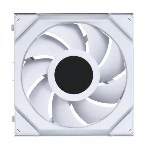 Вентилатор Lian Li UNI FAN SL Wireless LCD ARGB PWM - 120 mm Бял