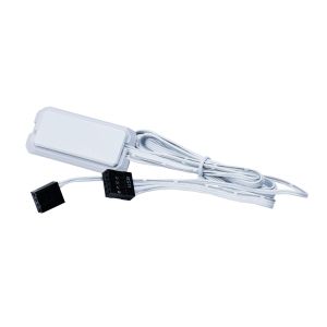 Вентилатор Lian Li UNI FAN SL Wireless LCD ARGB PWM - 120 mm Бял