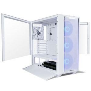 Case Lian Li LANCOOL III RGB Mid-Tower, Tempered Glass, White