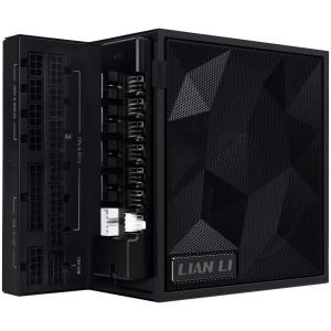 Захранващ блок Lian Li EDGE 1200W 80+ Gold PCIe 5.1, ATX 3.1 - Черно