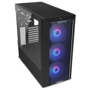 Case Lian Li LANCOOL III RGB Mid-Tower, Tempered Glass, Black