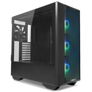 Case Lian Li LANCOOL III RGB Mid-Tower, Tempered Glass, Black