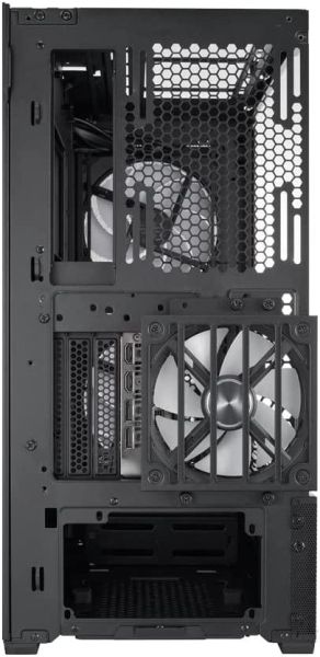 Case Lian Li LANCOOL 216 Mid-Tower, Tempered Glass, Black