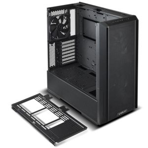 Case Lian Li LANCOOL 216 RGB Mid-Tower, Tempered Glass, Black