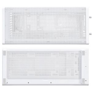 Кутия Lian Li DAN A3-mATX Wood Edition White, Tempered Glass, Micro Tower