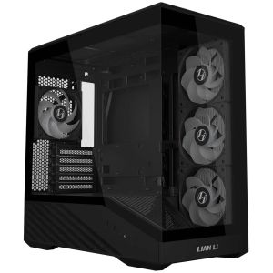 Case Lian Li Vector V100 MINI ARGB Mid-Tower, Tempered Glass - Black