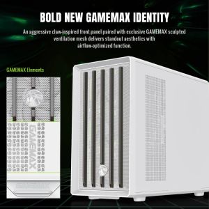 Gamemax Case mATX - CLAW 360 WH