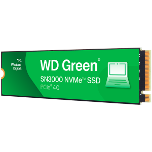 SSD WD Green SN3000 NVMe (M.2 2280, 1TB, PCIe Gen4x4)