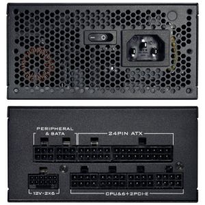 Захранващ блок Lian Li SP850 V2 Black 850W 80+ Gold PCIe 5.1, ATX 3.1