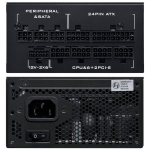 Захранващ блок Lian Li SP850 Black 850W 80+ Platinum PCIe 5.1, ATX 3.1