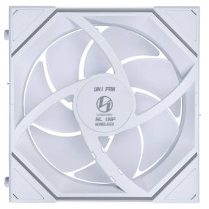 Вентилатор Lian Li UNI FAN SL-INF Wireless ARGB PWM - 120 mm Бял
