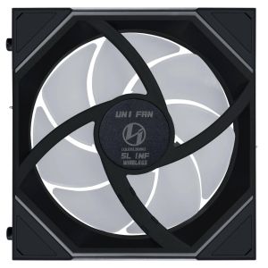 Вентилатор Lian Li UNI FAN SL-INF Wireless ARGB PWM - Reverse Blade, 120 mm Черен