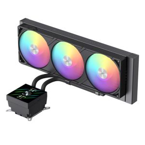 Gamemax Water Cooling GLACIER 360 LCD BK - Addressable RGB