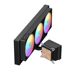 Gamemax Water Cooling GLACIER 360 LCD BK - Addressable RGB