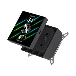 Gamemax Water Cooling GLACIER 360 LCD BK - Addressable RGB