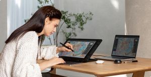 HUION  /Хюйън/ Графичен дисплей таблет Kamvas 16 GEN3 /без стойка/, GS1563