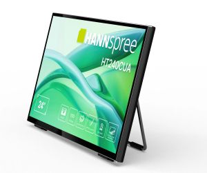 Портативен тъч Монитор Hanspree HT240CUA - 23.8" VA FHD(1920x1080), HDMI, USB-C