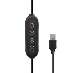 Hama LED Лампа със статив "SpotLight FoldUp RGB 102" LED-RGB, комплект за смартфон, сгъваема